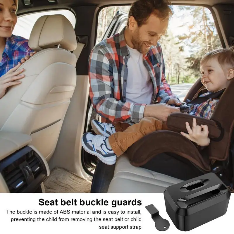 Car Seat Belt Car Buckle Safety Booster Clip for Kids Anti-Escape Belt Buttons Buckles Prevent Unbuckling Cover Pads seat belt clip,car seat belt accessory