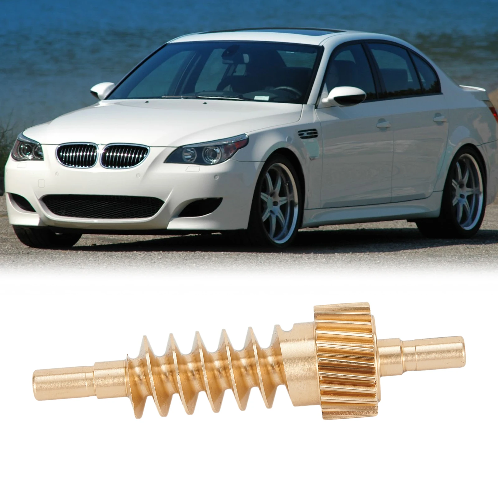 

Seat Thigh Repair Gear Kit Seat Adjustment Gear 52100309476 52107120189 Copper Metal Color For BMW E60 E61 F10 E70