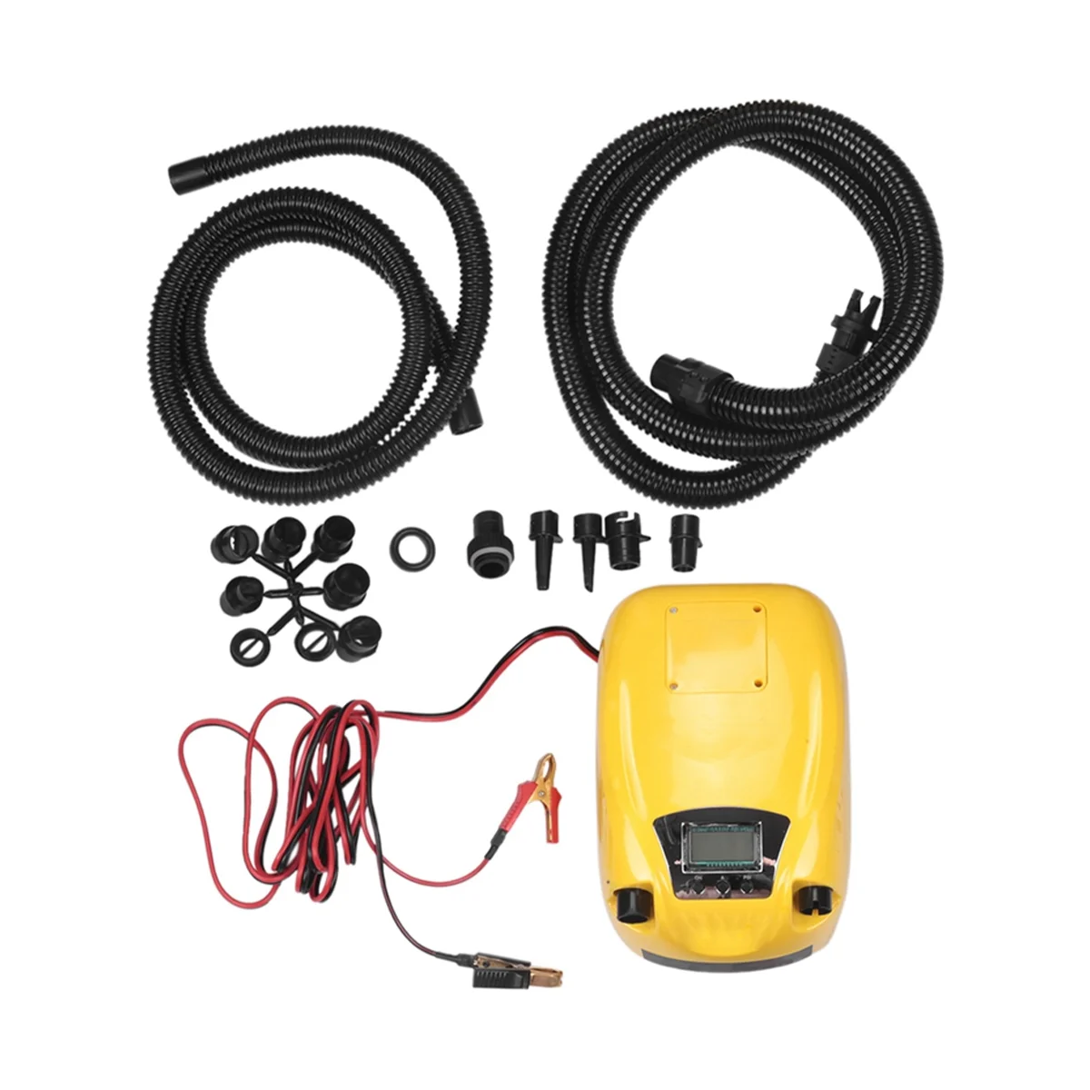 12VHighPressureElectricAirPumpforInflatableFishingBoatGP80D