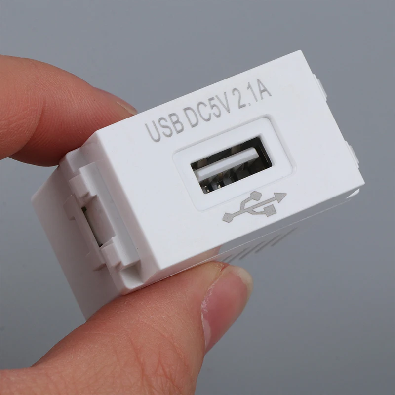 휴대폰 충전 패널 USB 전원 모듈, 220V 소켓, 5V 변압기, 2.1A 스위칭 어댑터, 1 개