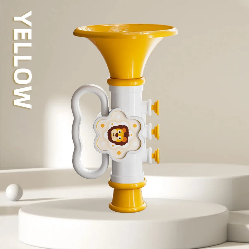 Children's Baby Toys Can Be Blown Horn Whistle Cartoon Lanyard Blow Musical Instrument Toys Birthday Gift 3
