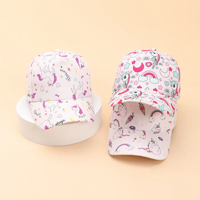 

Модная детская бейсболка с принтом для мальчиков и девочек