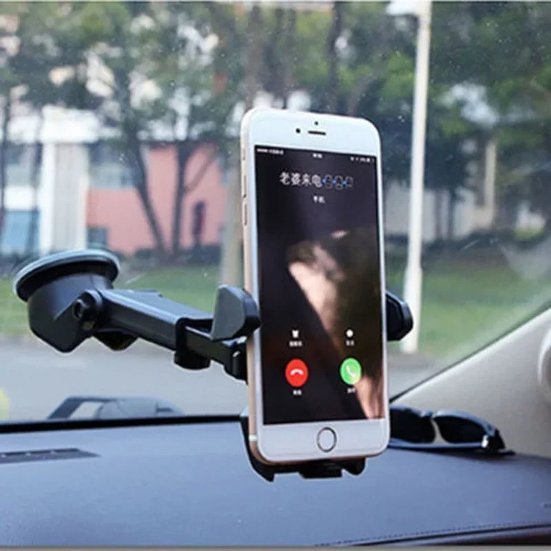 Universal Car Phone Holder Windshield Dashboard Suction Cup Mount  360 Rotation Auto Smartphone Sucker Support Stand