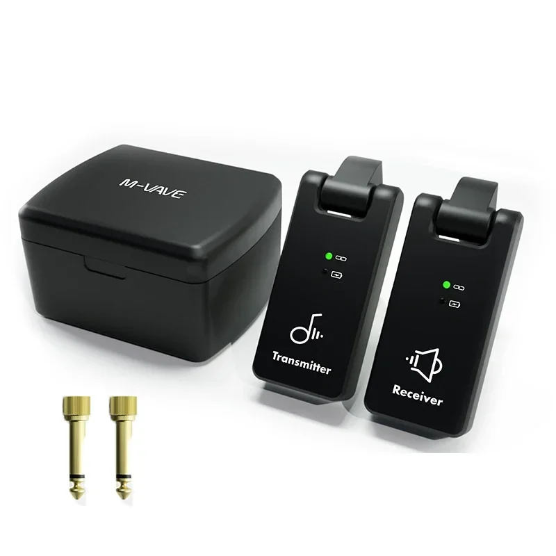 M-VAVE WP-8 무선 변속기 시스템 일렉트릭 기타 리시버 및 송신기, 기타..