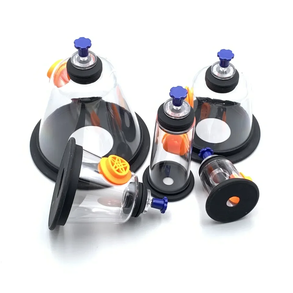 Pet Dog Cat NO.1-NO.5 Oxygen Mask Kit Oxygen Inhalation Atomizing Mask for Animals Clinic Hospital