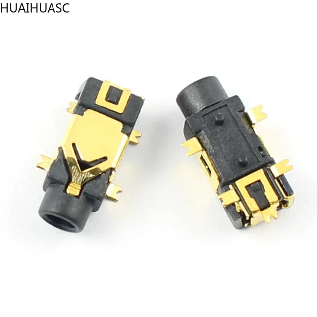 10pcs PJ209 2.5mm Headphone Jack Female Audio Connector 5 Pin 5P SMT SMD Phone Jack PJ-209 1