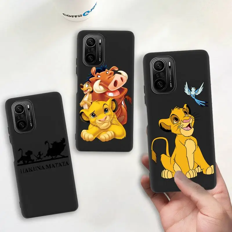 

Simba Lion King Phone Case Silicone soft for Redmi 9A 8A Note 11 10 9 8 8T Redmi 9 K20 K30 K40 Pro Max