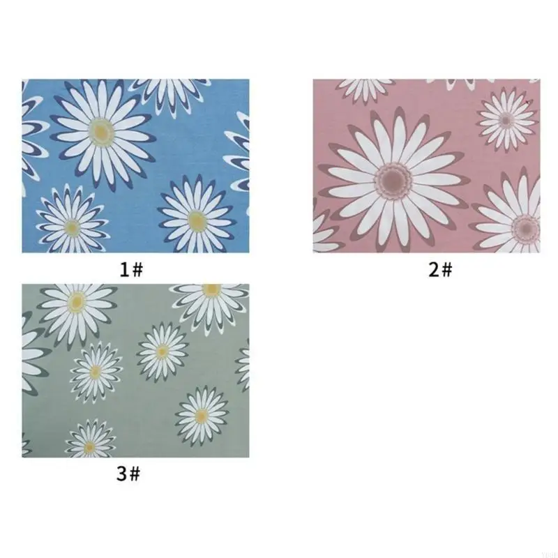 Elegante Blumenfarbstoff Stoff für DIY Clothing Home Decorative Drucktuch Y08E – Detail 10