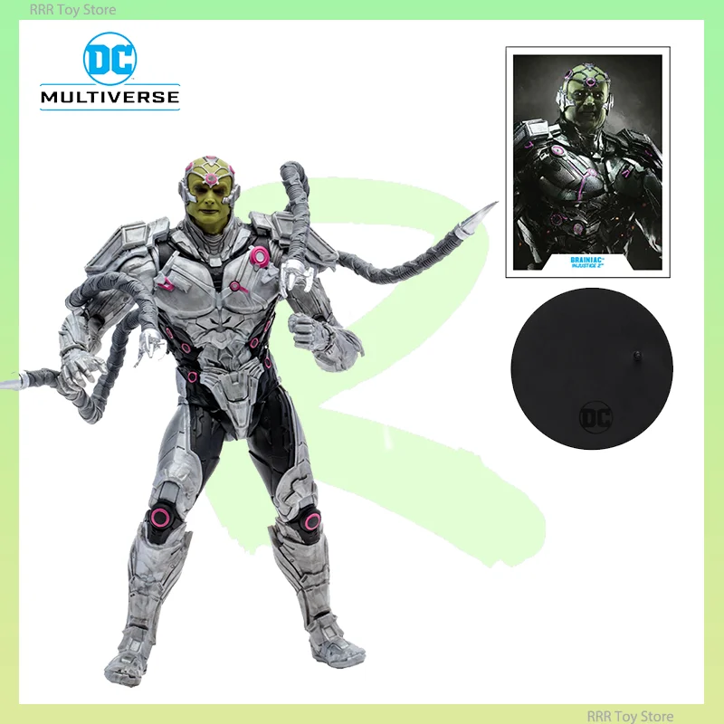 

DC Multiverse Injustice Figure Psimon Brainiac Action Figures Movable Model Fgiurine Ornaments Collection Toys Christmas Giftft