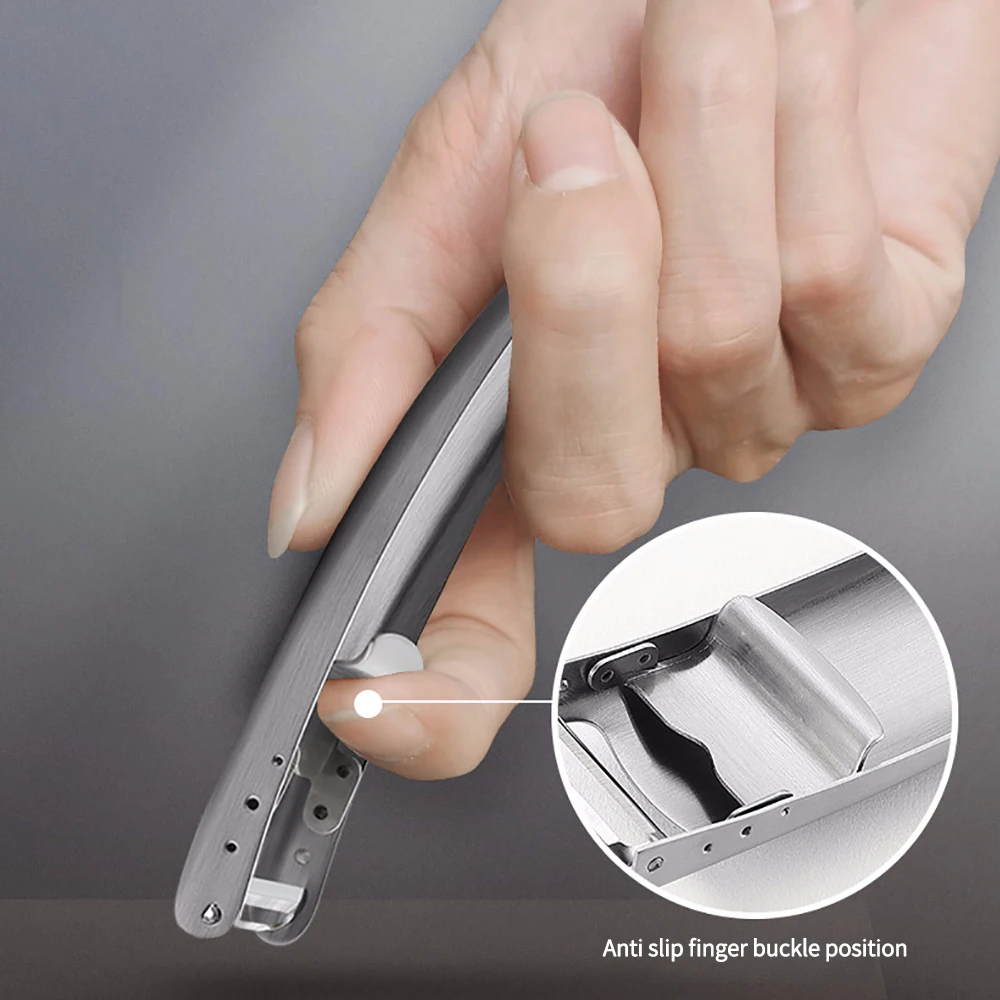 304 Stainless Steel Peeler Vegetable and Fruit Peeler Ergonomic Stainless Steel with Blade Protective Cover Kitchen Tool