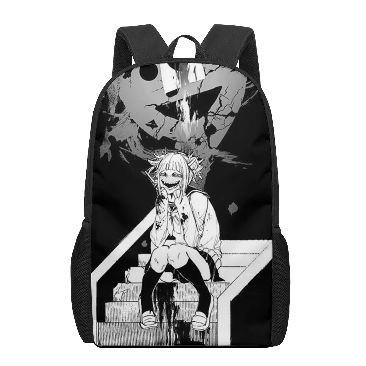 Anime My Hero Academia HIMIKO Toga 3D Print School Bags for Boys Girls Primary Students Backpacks Kids Book Bag Satchel Back Pac
