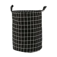 Large Collapsible Laundry Basket, Freestanding Clothes Hamper with Easy Carry Long Handles, Waterproof Washing Bag for Bedroom 6