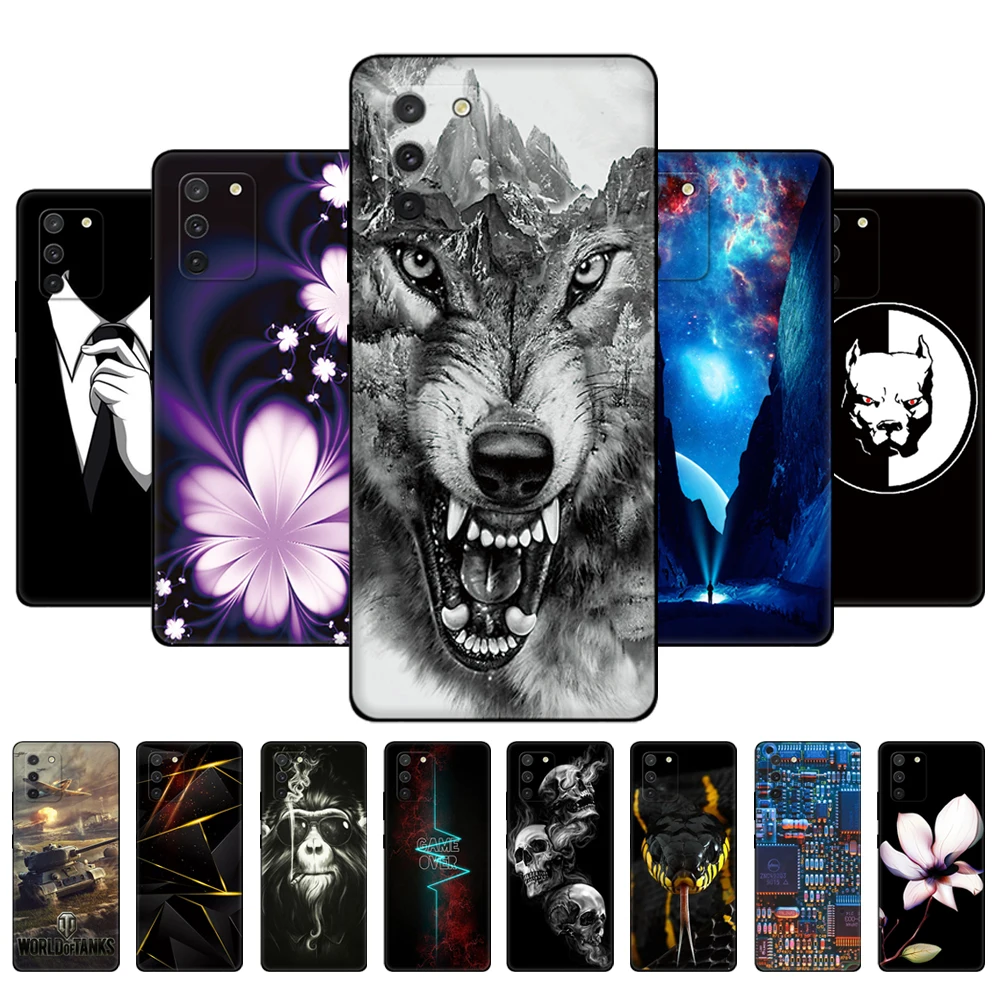 Custodia In Silicone Per Samsung Galaxy S10 Lite Custodia In Silicone Per Samsung S10 Lite S 10 Lite Sm-G770F Custodia In Tpu Nera