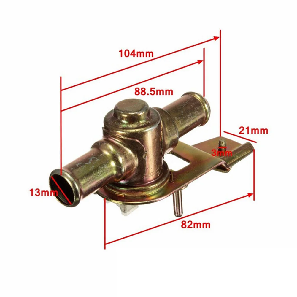 

Heater Tap Valve Universal Type Car Hot Rod 16mm (5/8\") Cable Type Inline Universal Fitting Hot Rods Machinery