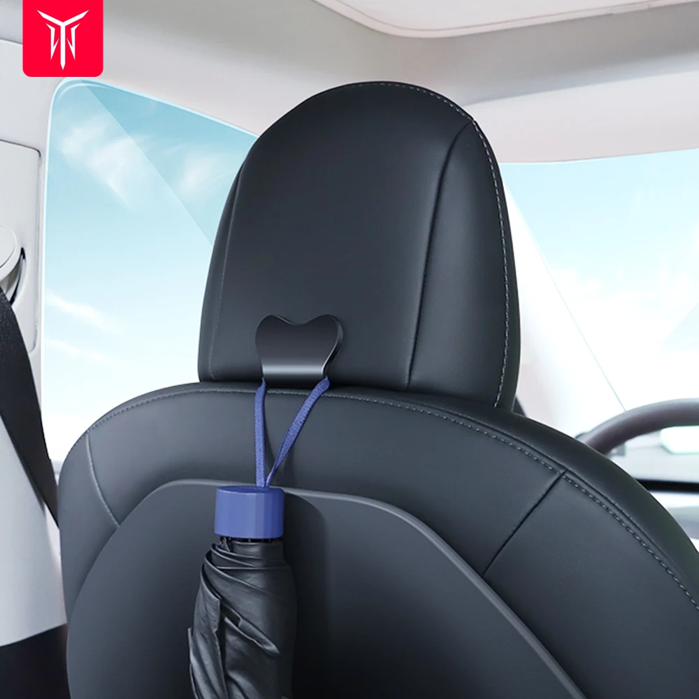 

For Tesla Model 3 Model Y X S Handbags Grocery Bag Hook Back Seat Hook For Tesla 2022/2023 Car Accessries