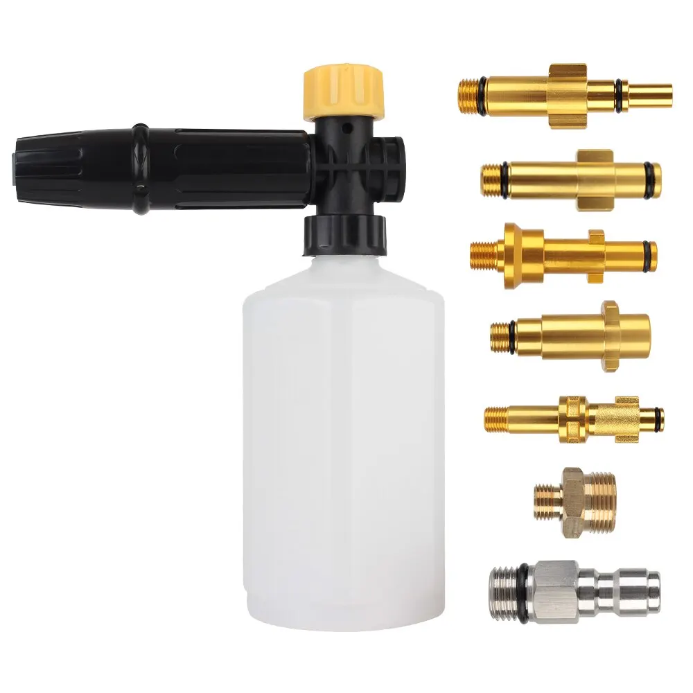 Lancia In Schiuma Per Pistola Ad Acqua Per Autolavaggio Da 600Ml Per Karcher Kranzle Interskol Elitech Huter Generatore Di Schiuma Per Idropulitrice A