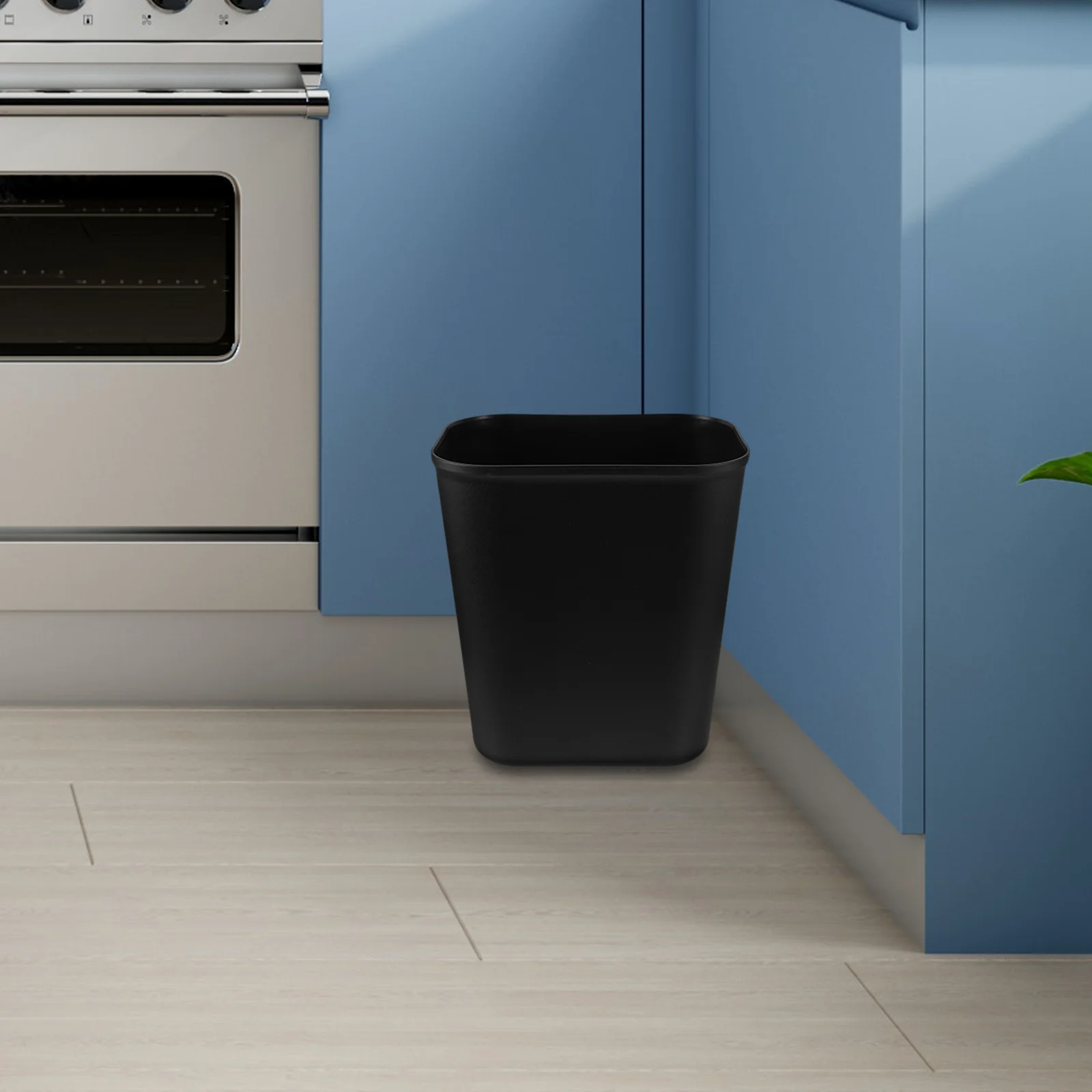 

Garbage Cans Kitchen 15L Wastebasket Bin Desk Trash Small Office Plastic Bathroom Sink