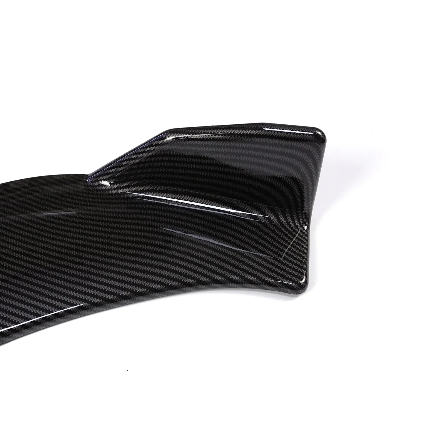 Car Front Bumper Lip Body Kit Spoiler Splitter Diffuser 4PCS Adjustable Universal Carbon Fiber Canard Splitter for BMW for Honda