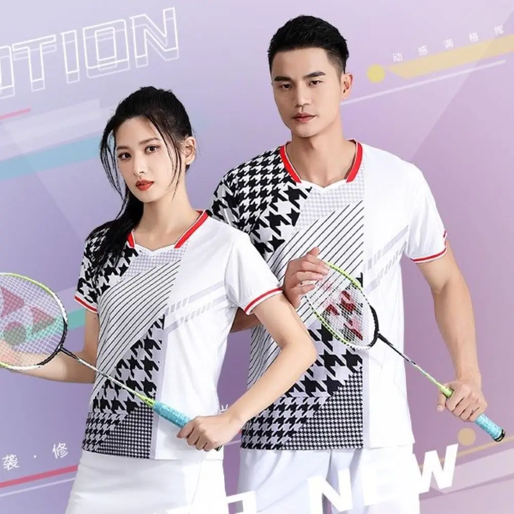 

Badminton Jerseys & shorts Men & Women shuttlecock shirt Tennis skirt Badminton training suits Short sleeve tracksuit Sportswear