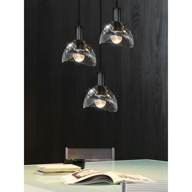 

Light Luxury Crystal Chandelier Post-Modern Copper Bedroom Bedside Living Room Dining Room Bar Personality Chandelier