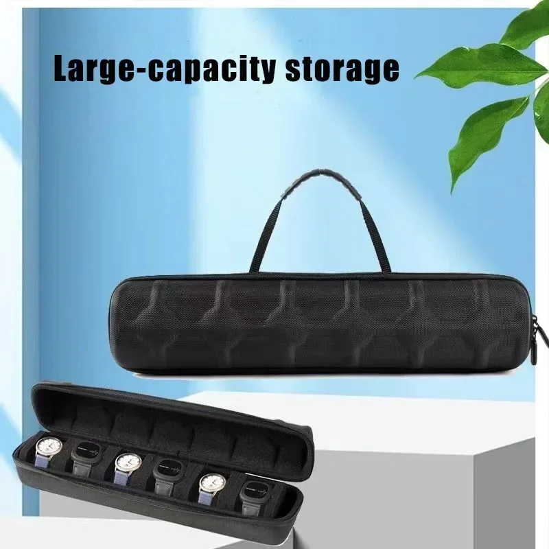 Watch Box Organizer For Men or Women Watch Travel Case Portable Storage Watch Display Holder for Wristwatches and Smart Watches watch storage box watch storage bag watch storage pouch