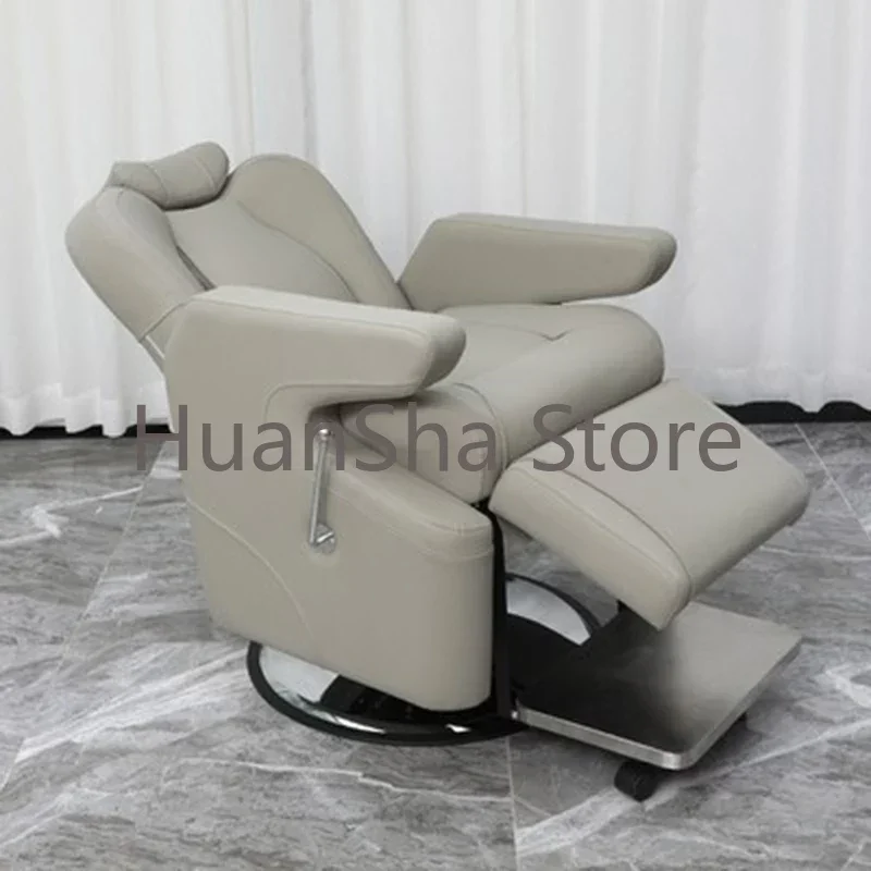Reclining Sofas Swivel Chair Hairdressing Professional Aesthetic Chair Barberia Eyelash Sedia Girevole Furniture Salon LJ50BC dsgntouch customized lash aftercare card printing high quality free design eyelash extension instruction card for beauty salon