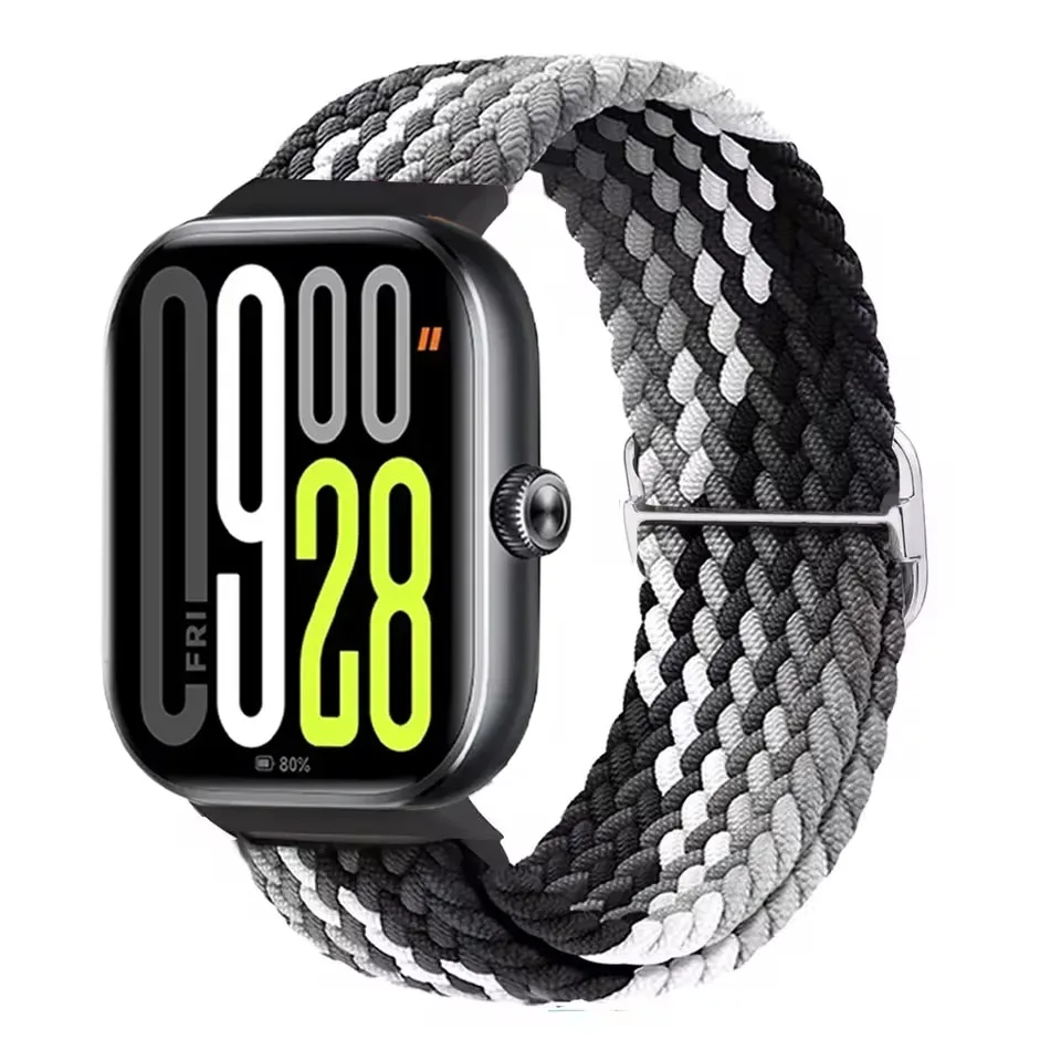Premium Nylon Braided Loop Strap with Scratch-Resistant Buckle