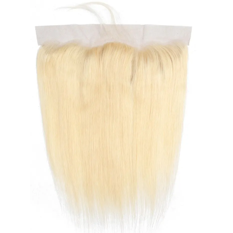 13x4 blonde Echthaar Spitze Frontal verschluss Newmi vor gezupft transparente Spitze Frontal natürlichen Haaransatz 4x4 Spitzen verschluss