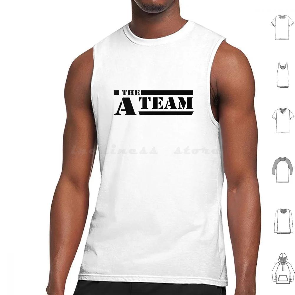The A-Team Canotte Stampa Cotone A Team Gmc Van John Annibal Smith Templeton Face Peck Faceman Howling Mad Murdoc