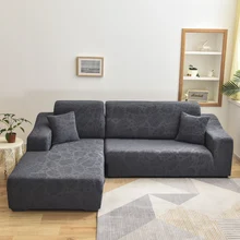 

Solid Sectional Sofa Coves L Shape Sofa Cover Stretch Sofa Cover All-inclusive Sofa Cushion Cover Couch Cover Pink SlipCover