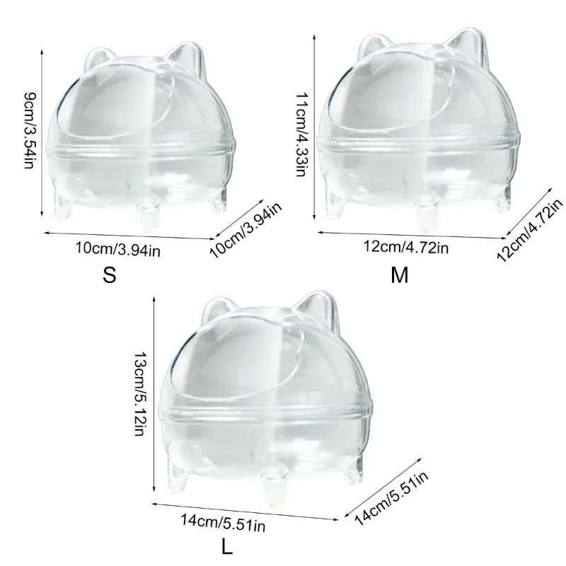 Hamster Sand Bathroom Cage Removable Pet Tools Hamster Toilet pet sand bath box