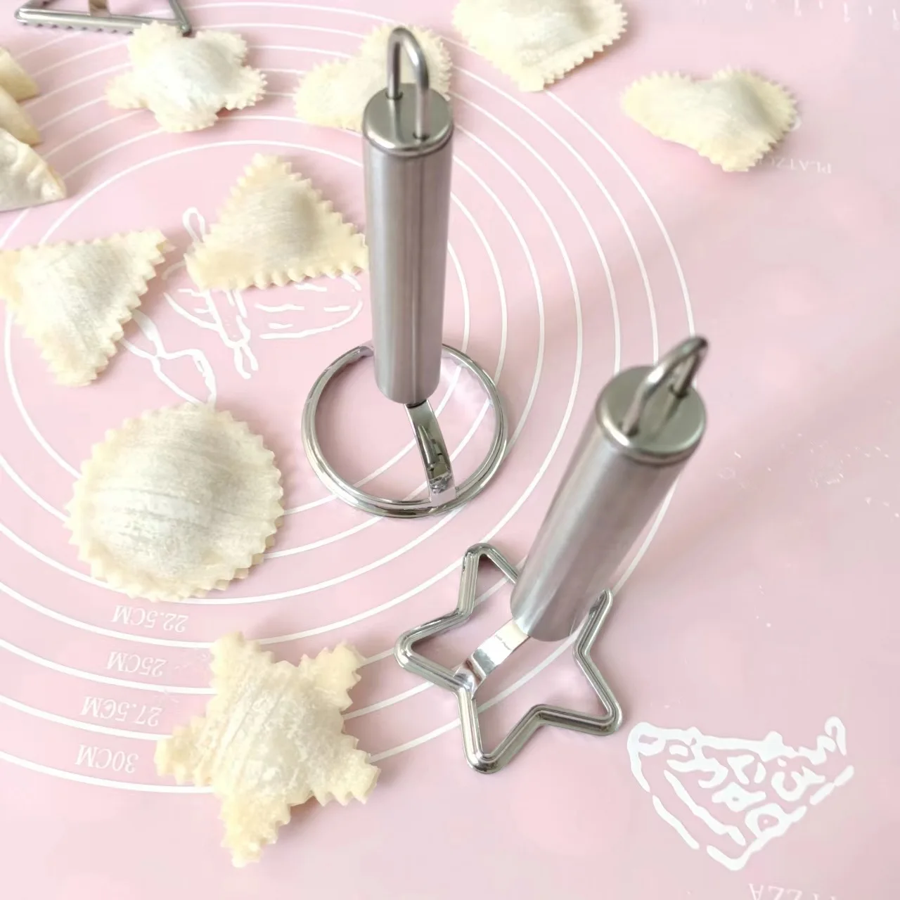 Square Round Ravioli Stamp Pasta Cutter: The Ultimate Kitchen Tool for ...
