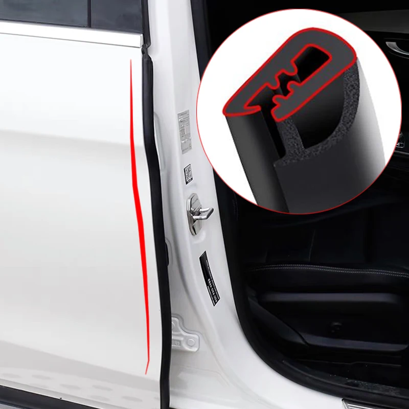 

Car B Pillar Rubber Seal Strip Door Edge Sealing Strips For Toyota Rav4 Land Cruiser Fj Cruiser Highlander Prado Sequoia Terios