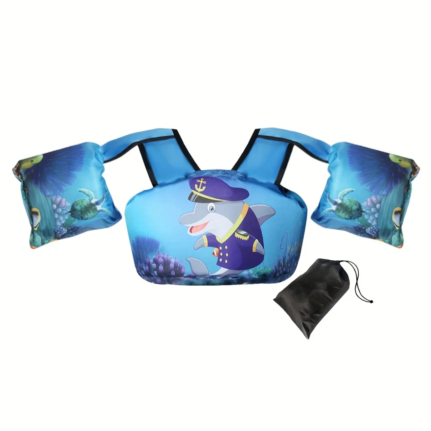 Cartoon Children Float Arm Sleeve Floating Ring Safe Life Jacket Safety Swimming Training Floating Pool Float Swimsuit