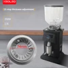 XEOLEO 1450 RPM Commercial Electric Coffee Grinder 74MM Flat Stainless Steel Burr Espresso Coffee Bean Grinder Machine 350W 2