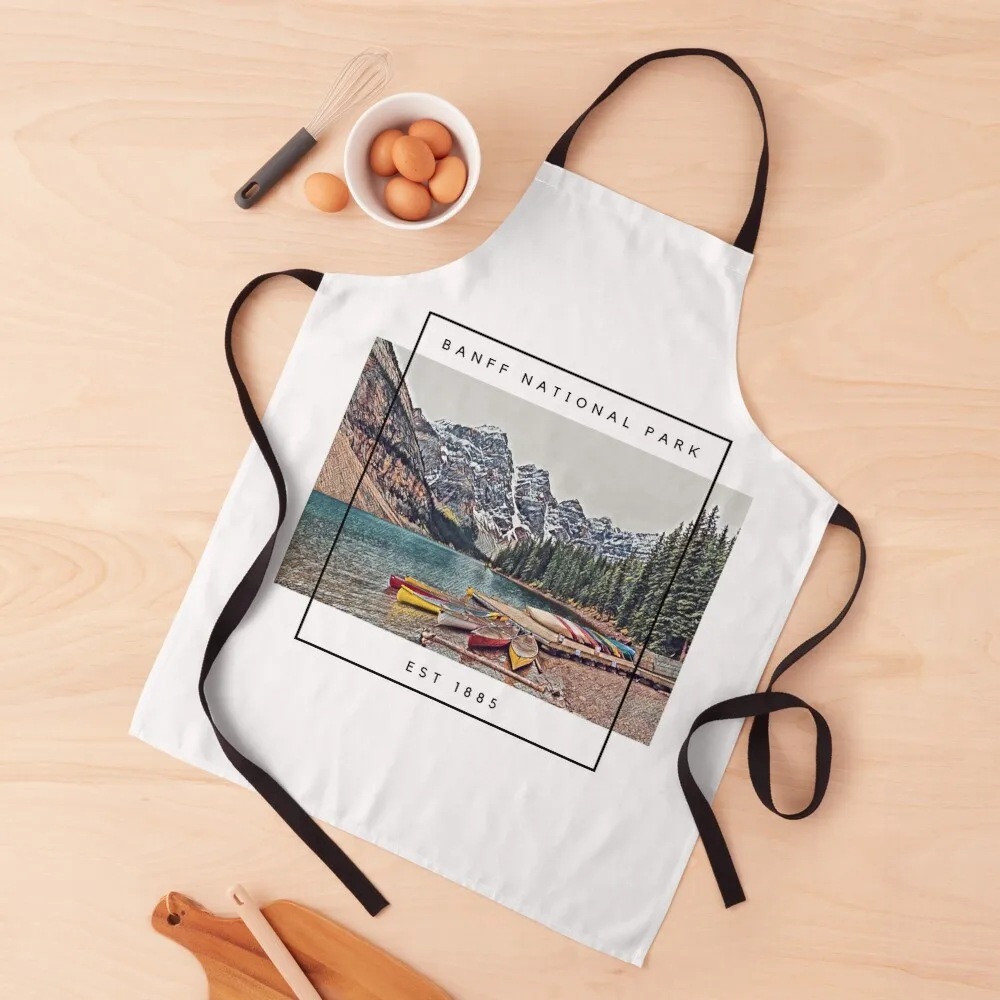 

Banff National Park- Alberta, Canada Apron for kitchen useful christmas Kitchenware Kitchen Apras For Women Apron