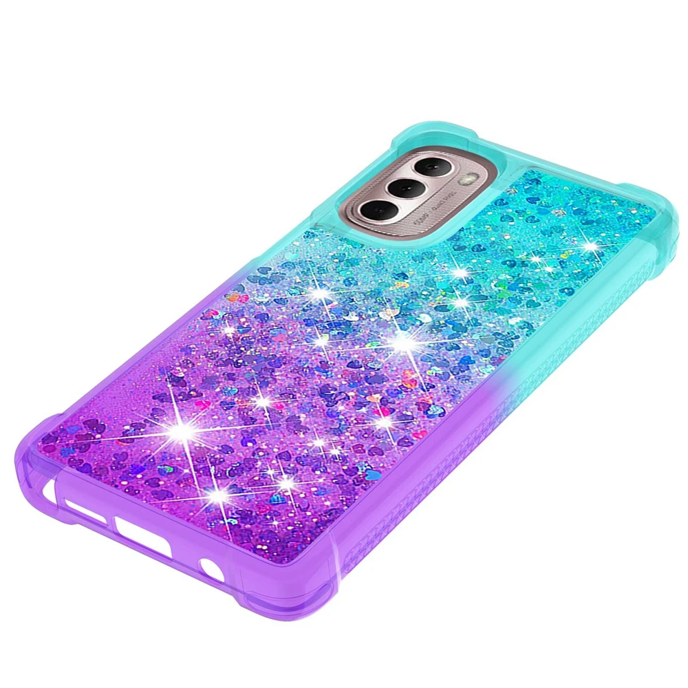 3D Glitter Bling Dynamic Liquid Quicksand Phone Case