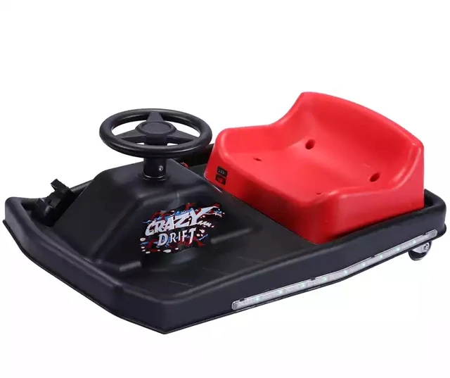 Kart Drift : Kart electrico para Drift derrapes Crazy Kart rojo