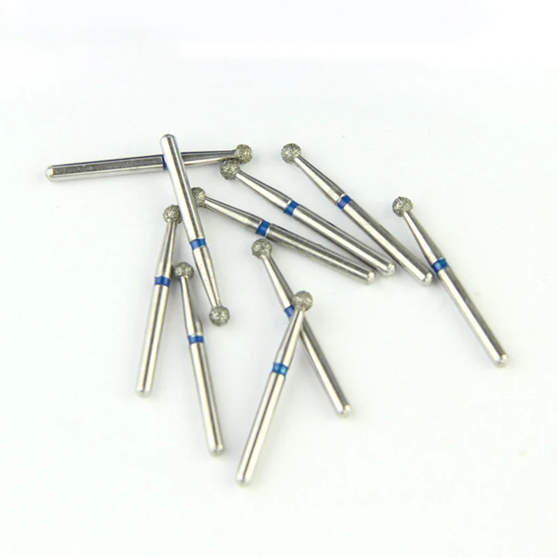 50pcs Dental High Speed Diamond Burs - Medium FG 1.6mm, SR-13 Round Bur, Best Price
