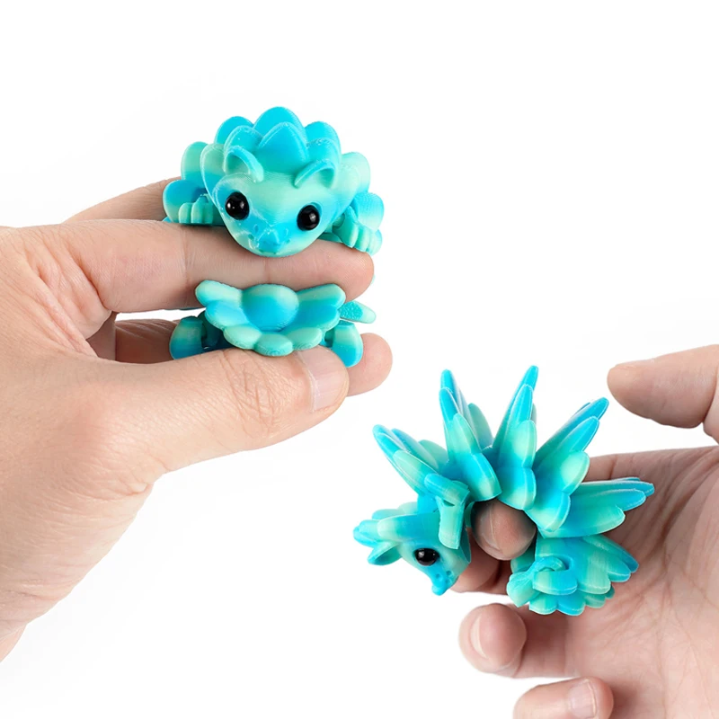 Versatile 3D Printed Hedgehog Figurine - Indoor & Outdoor Decorative Collectible Toy