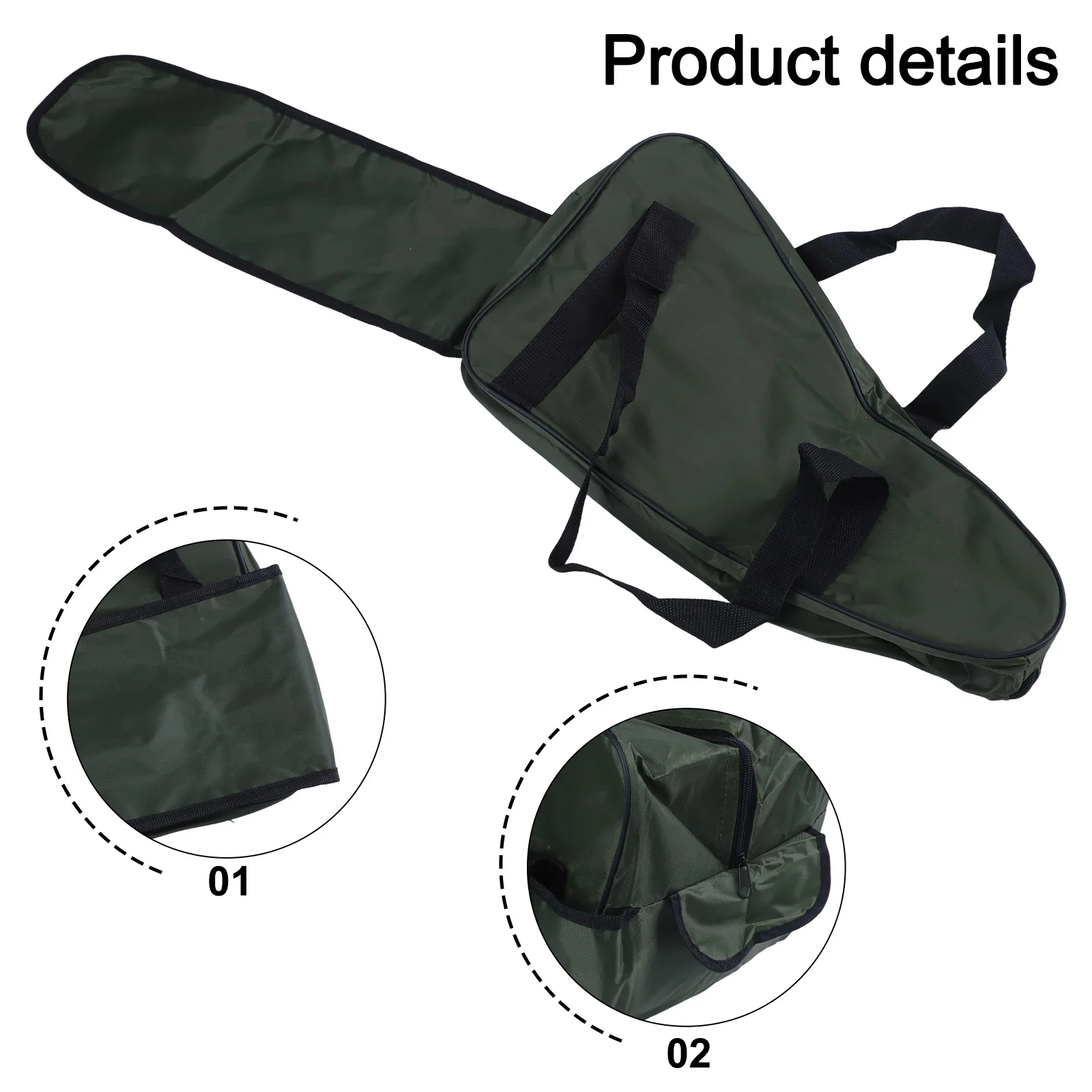 전기톱 가방 전기톱 휴대용 가방 체인톱 방수 옥스포드 원단 보호용 휴대 가방 잔디깎이 가방