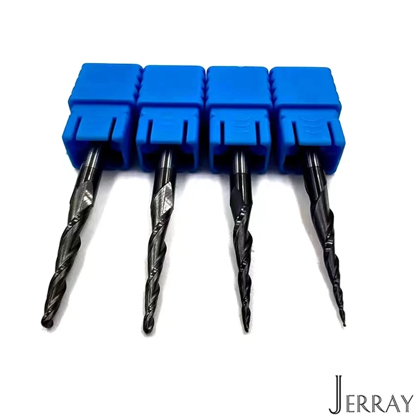 JERRAY ֽ ָ ī̵     , CNC 2D 3D  Ʈ, и Ŀ, D3.175, 4, 6, 8mm, HRC55, 2 ÷Ʈ