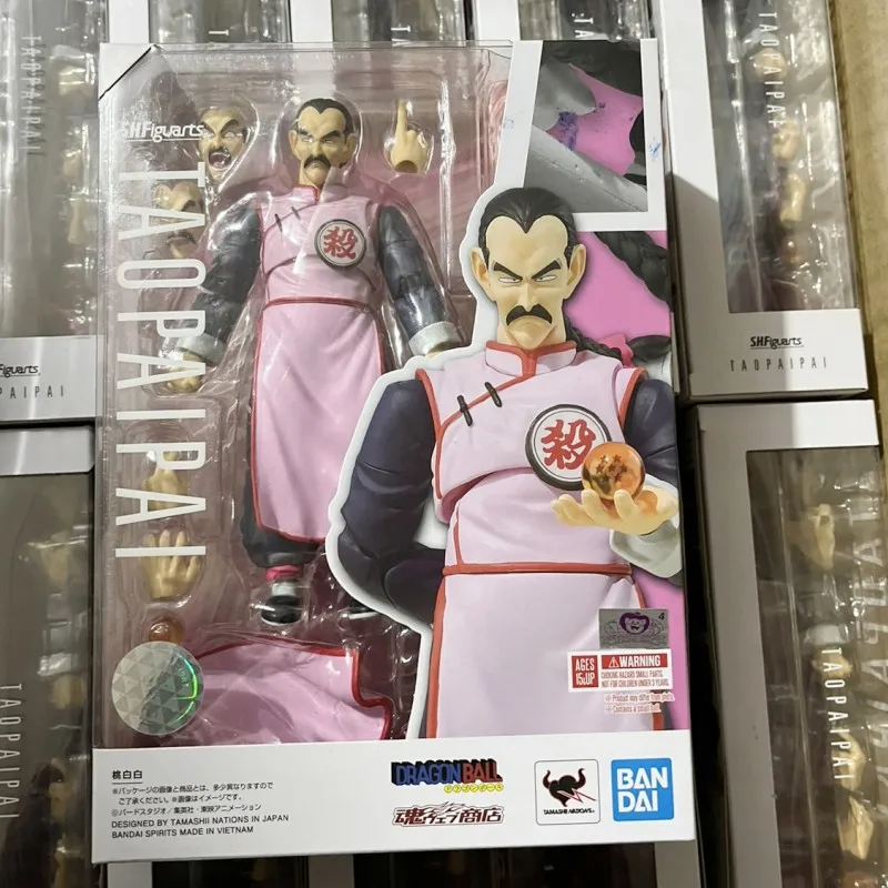 In Magazzino Dragon Ball Z Anime Bandai S.H. Figuards Tao Pai Pai 7 Pollici Action Figure Giocattoli Da Collezione Decorazione Regali Di Natale