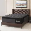 Queen Mattress 12 Inch Hybrid Mattress Black with Gel Memory Foam and Individually Pocket Innerspring Euro Top Mattress Medium 1