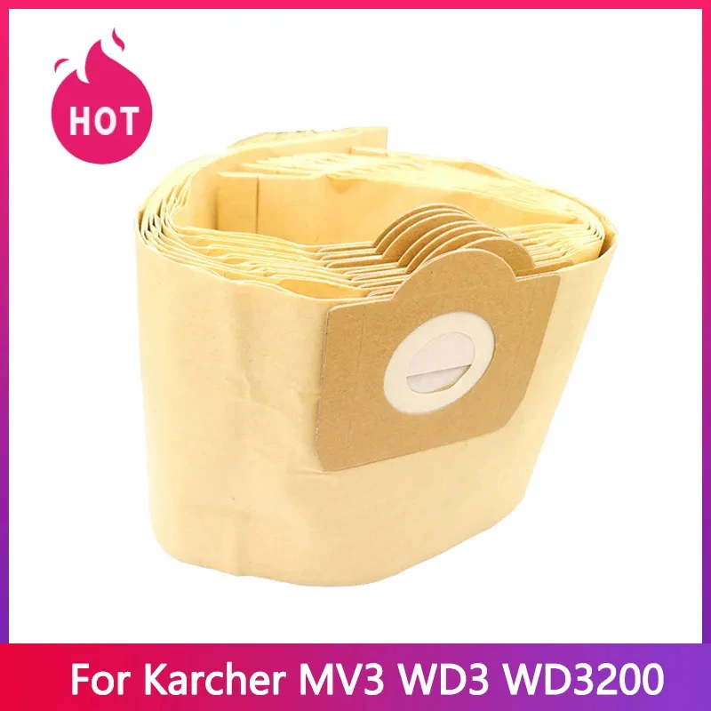

Пылесборники для пылесоса Karcher MV3 WD3 WD3200 WD3300 A2204 A2656 WD3.500P SE4001 SE4002, запчасти для пылесоса Rowenta RB88 RU100 RU101