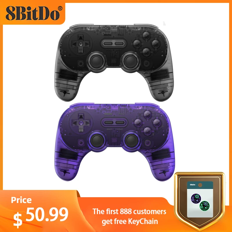 8Bitdo Pro 2 Edizione Speciale Controller Bluetooth Joystick Wireless Gamepad Per Switch Pc Macos Android Steam Raspberry Pi
