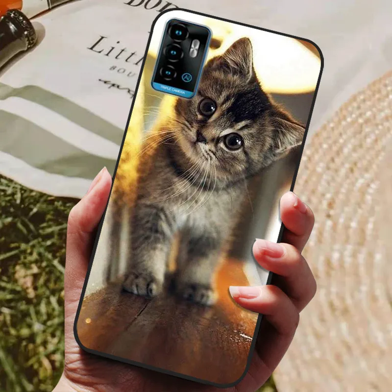 Fashion Soft Black Silicone Phone Cover - Elegant Bumper Coque s