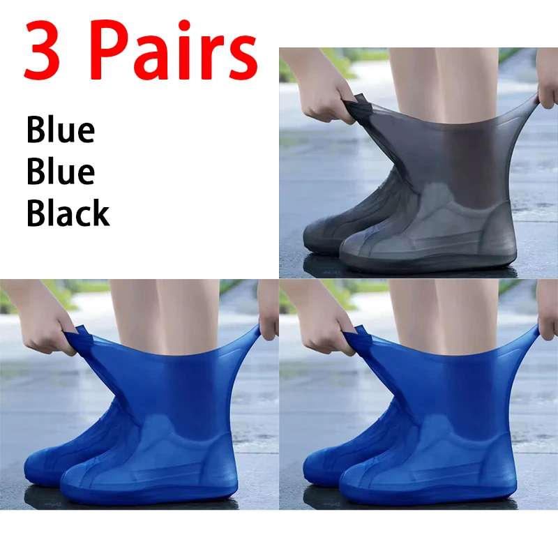 Waterproof Silicone Rain Shoe Covers