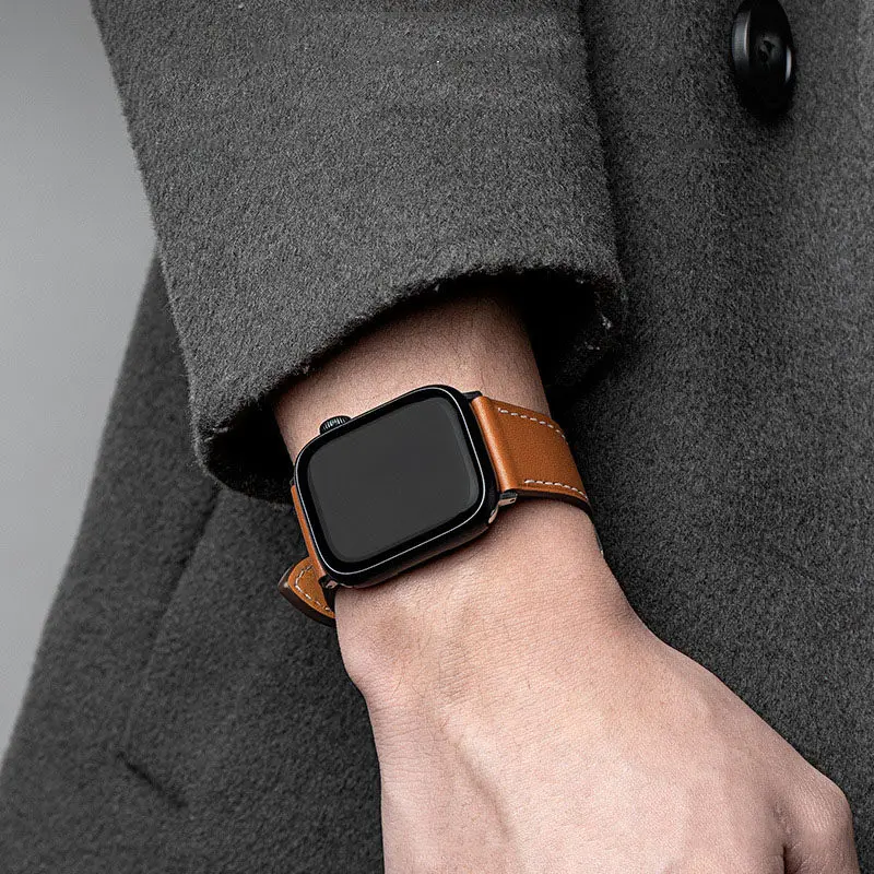 Premium Leather Watch Straps - Sleek Sport Bracelet Design