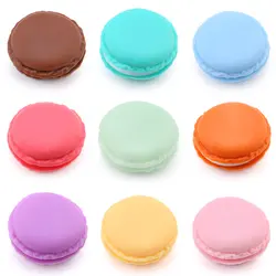 Vibrant Macaron-Inspired Mini Storage Boxes - Set of 3 | Charming Jewelry & Small Item Organizers (9 color combination)